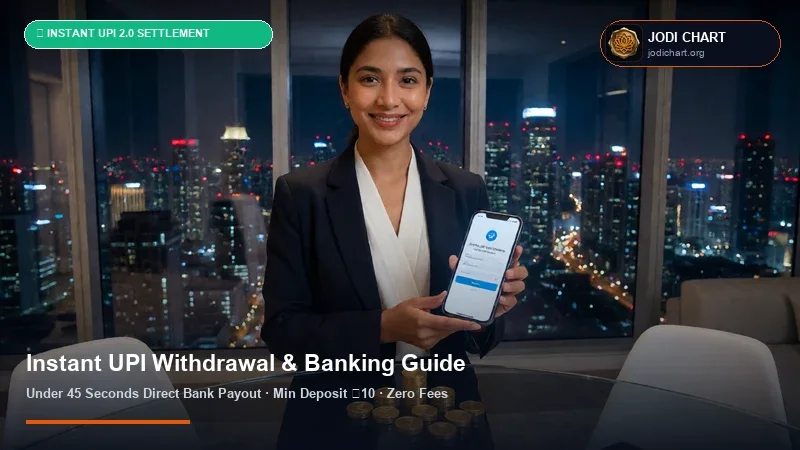Jodi Chart Instant UPI Withdrawal & ₹20 INR Deposit Tutorial